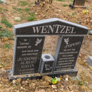 WENTZEL Juandre-Albert Gavin 1997-2013
