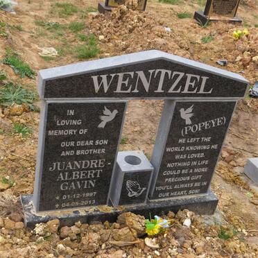 WENTZEL Juandre-Albert Gavin 1997-2013