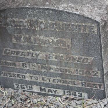 WILLIAMS ? Marguerite 1942-1943