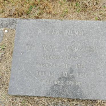 WEBSTER Ivy May 1881-1970