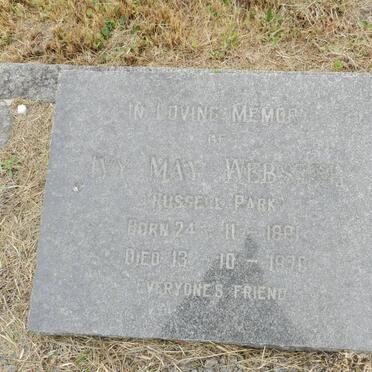 WEBSTER Ivy May 1881-1970
