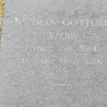 WEBB Norman Gottlieb 1884-1965