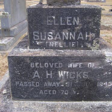 WICKS Ellen Susannah -1943 