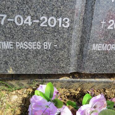 WILMOT Aubrey 1937-2013 &amp; Louise 1939-2010