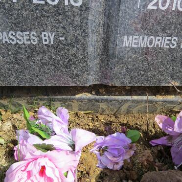 WILMOT Aubrey 1937-2013 &amp; Louise 1939-2010