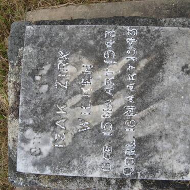 WILKEN Izak Zirk 1943-1943