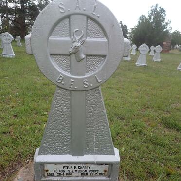 CHERRY R.E. 1900-1972