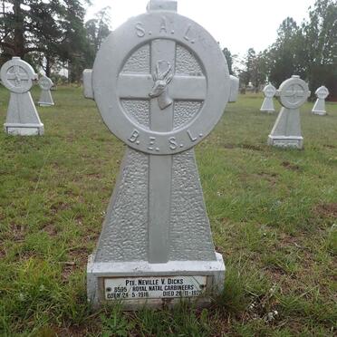 DICKS Neville V. 1916-1975