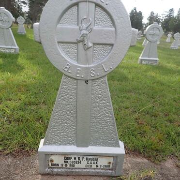 KRUGER H.D.P. 1910-1969