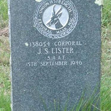 LISTER J.S. -1946