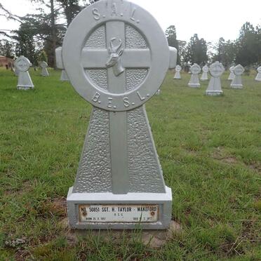 WAKEFORD H., TAYLOR 1917-1972