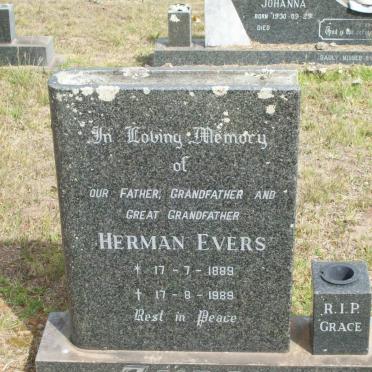 ZÜRICH Herman Evers 1889-1989