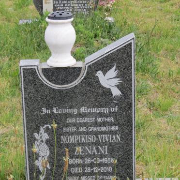 ZENANI Nompikiso Vivian 1956-2010