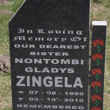 ZINGELA Nontombi Gladys 1960-2010