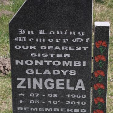 ZINGELA Nontombi Gladys 1960-2010