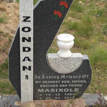 ZONDANI Masixole 1984-2012