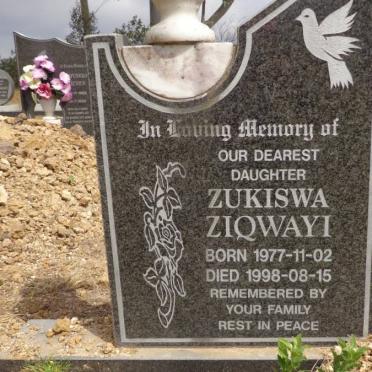 ZIQWAYI Zukiswa 1977-1998