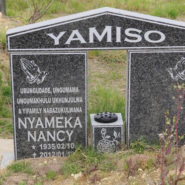 YAMISO Nyameka Nancy 1935-2012