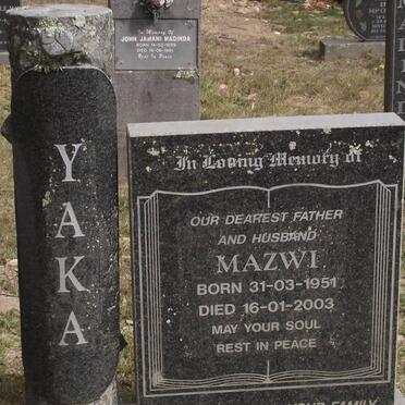 YAKA Mazwi 1951-2003