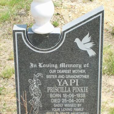 YAPI Priscilla Pinkie 1938-2011