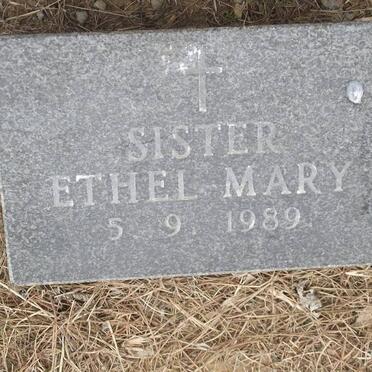 Sister Ethel Mary -1989
