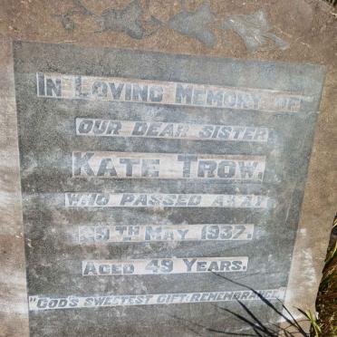 TROW Kate -1937