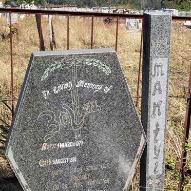 MANTYI Zolisa 1977-1998
