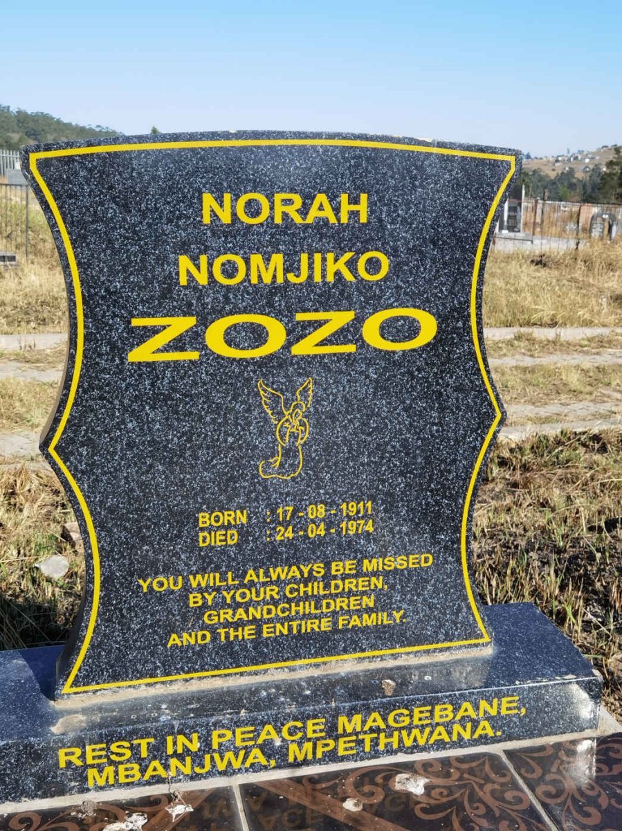 ZOZO Norah Nomjiko 1911-1974