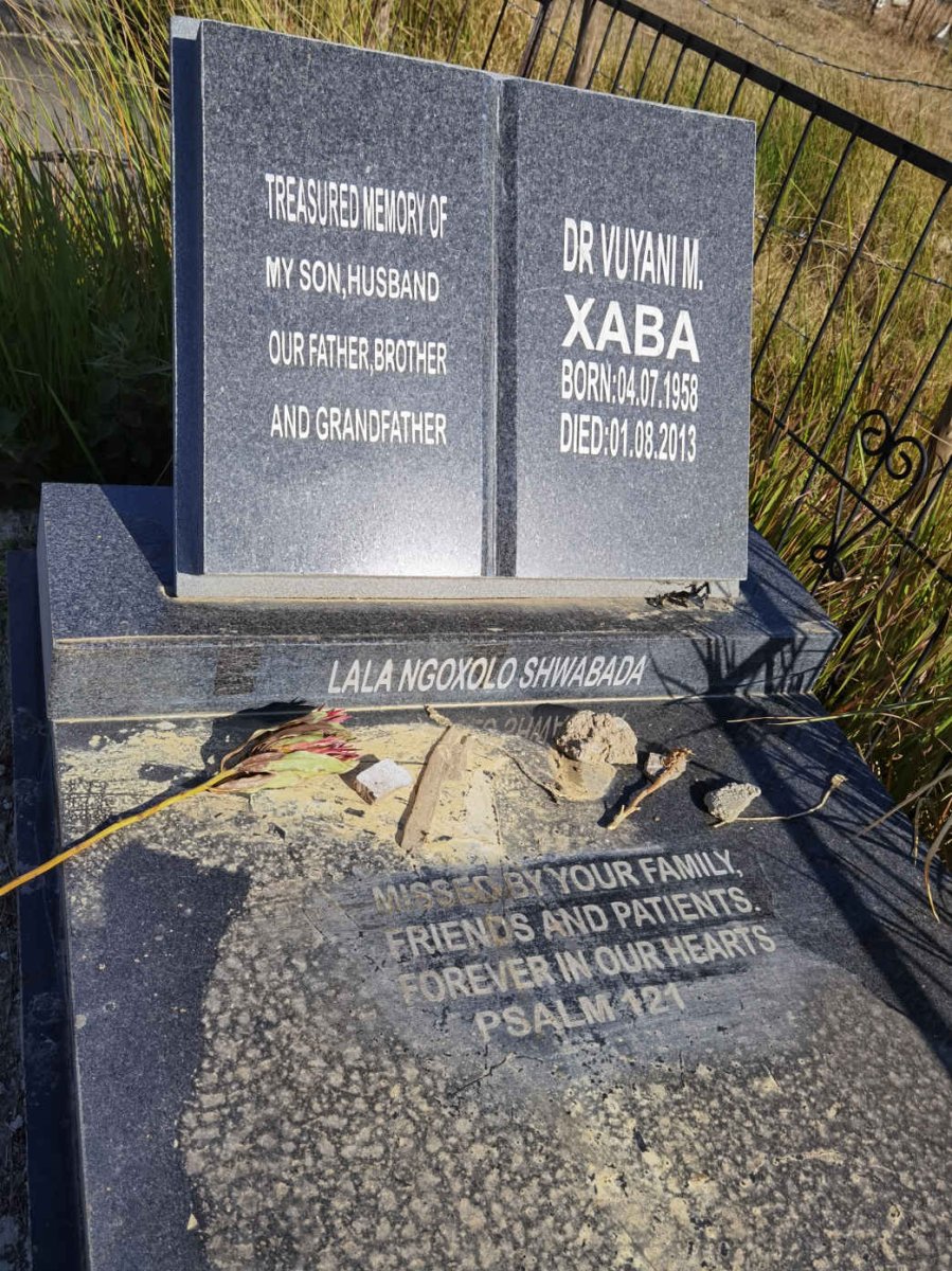 XABA Vuyani M. 1958-2013