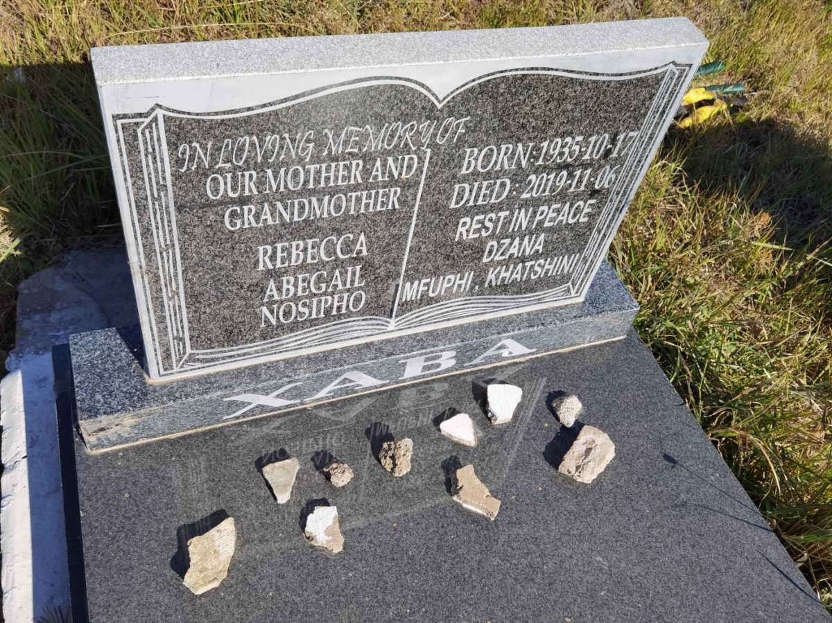XABA Rebecca Abegail Nosipho 1935-2019