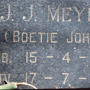 MEYER J.J. 1893-1974