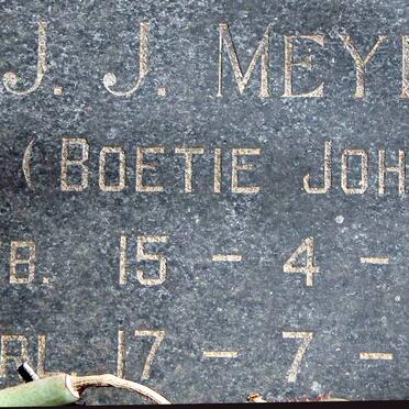 MEYER J.J. 1893-1974