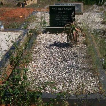 SANDT Clara Cornelia, van der nee ROUX 1914-1992