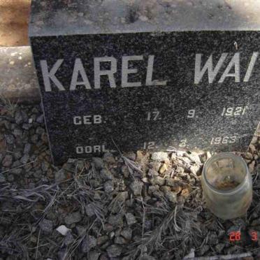 WAIT Karel 1921-1963