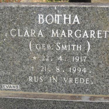 BOTHA Clara Margaret nee SMITH 1917-1994
