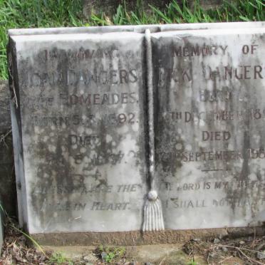DANGERS Dick 1891-1958 &amp; Joan EDMEADES 1892-19?7