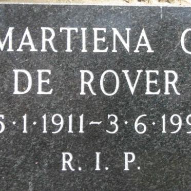 ROVER Martiena C., de 1911-1991