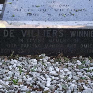 VILLIERS Alec, de 1891-1963 &amp; Winnie 1889-1987