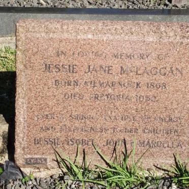 McLAGGAN Jessie Jane 1868-1952