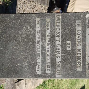 SMITH Owencroft Gregg 1892-1947