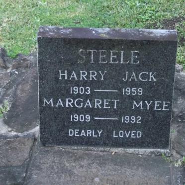 STEELE Harry Jack 1903-1959  &amp; Margaret Myee 1909-1992