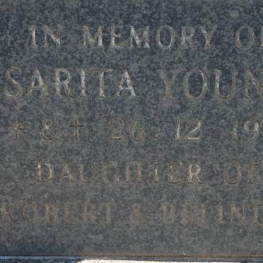 YOUNG Sarita 1985-1985