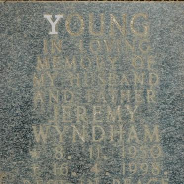 YOUNG Jeremy Wyndham 1950-1998