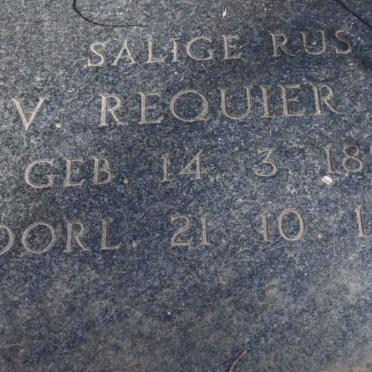 WAIT C.V. Requier 1894-1970