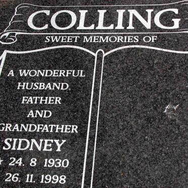 COLLING Sidney 1930-1998