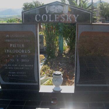 COLESKY Pieter Theodorus 1933-2000