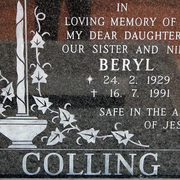 COLLING Beryl 1929-1991