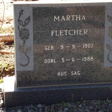 FLETCHER Martha 1902-1988
