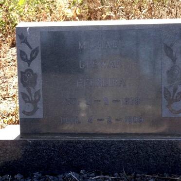 FERREIRA Michael Grewar 1908-1989