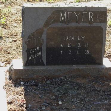 MEYER Dolly nee WILSON 1914-1965
